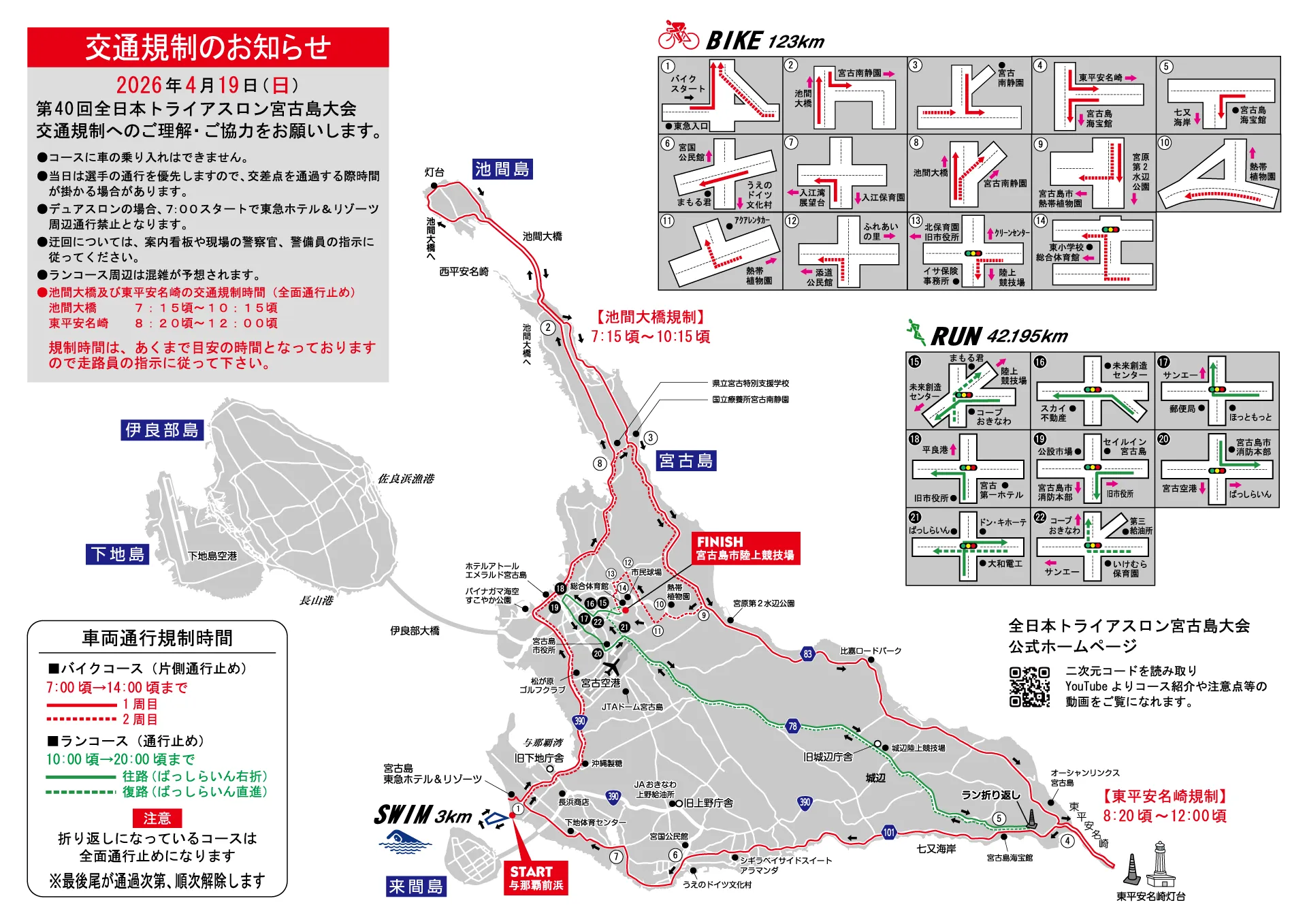 大会交通規制マップ